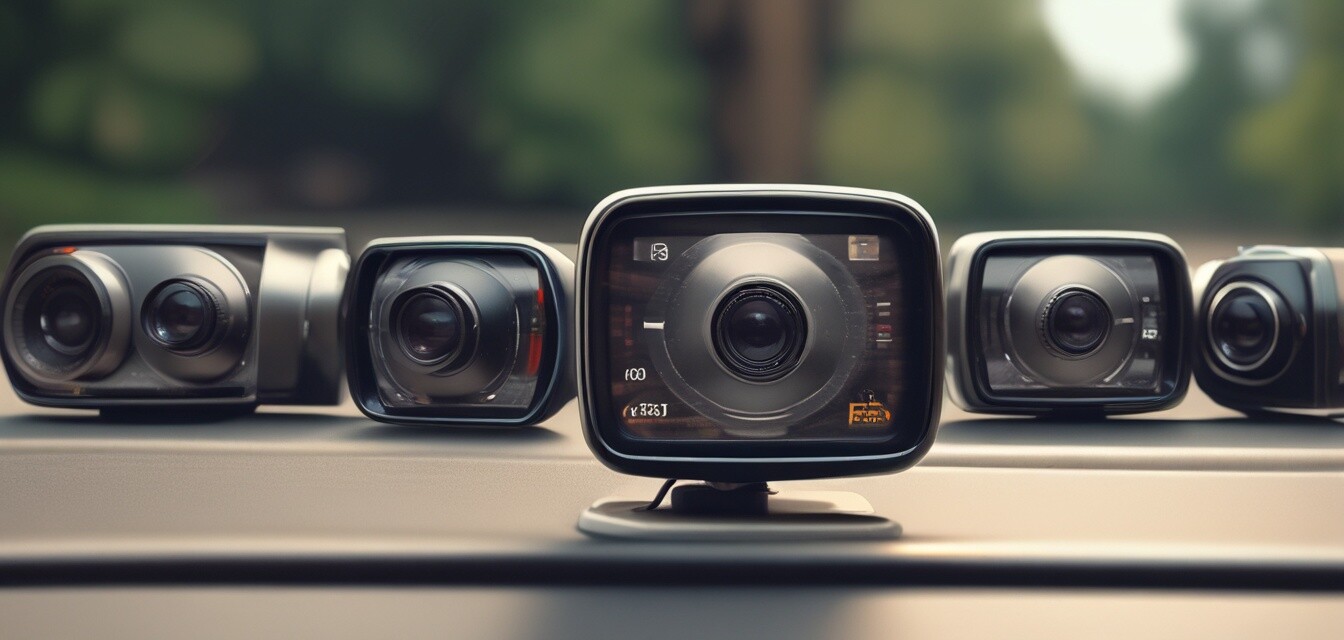 Different types of dashboard cameras